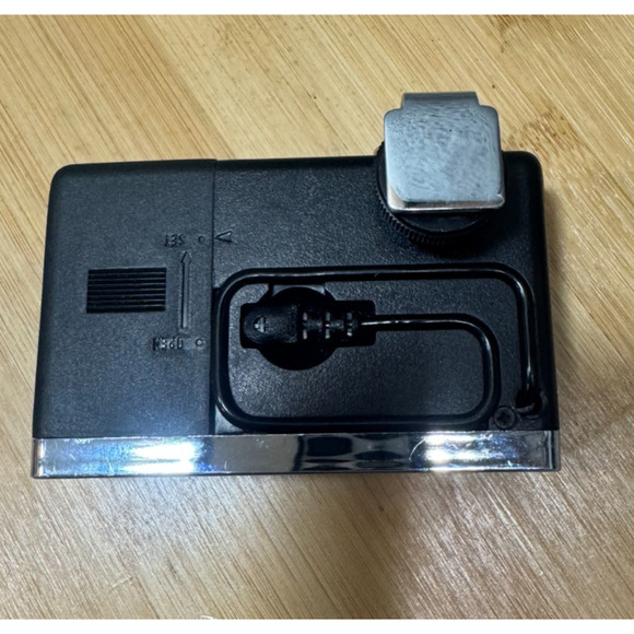 National Minitop Vintage Shoe Mount Flash Black Untested - Picture 4 of 12